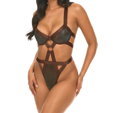 Metallic Green Choco Teddy