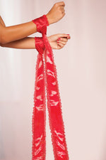 Red Satin Bondage