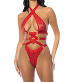 Red Strap Teddy