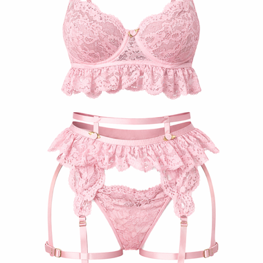 Pink Strappy Set