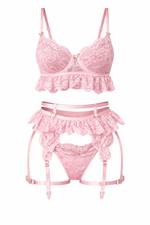 Pink Strappy Set