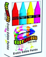 Bodylicious Edible Body Paint 4PK