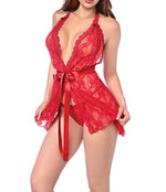 Mesh Halter Babydoll